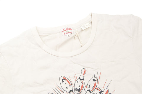 Levi's Vintage Clothing 1940's S/S Graphic Tee White Bowling