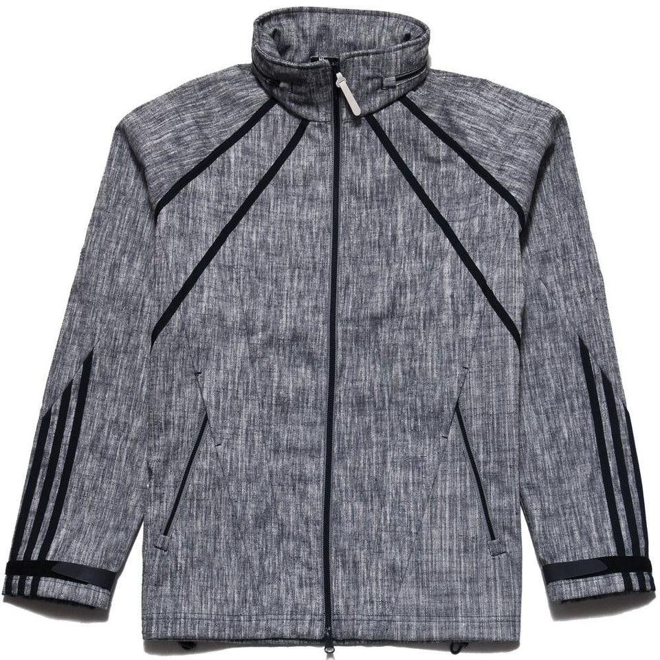 Adidas Chambreaker Track Jacket Grey at shoplostfound, front