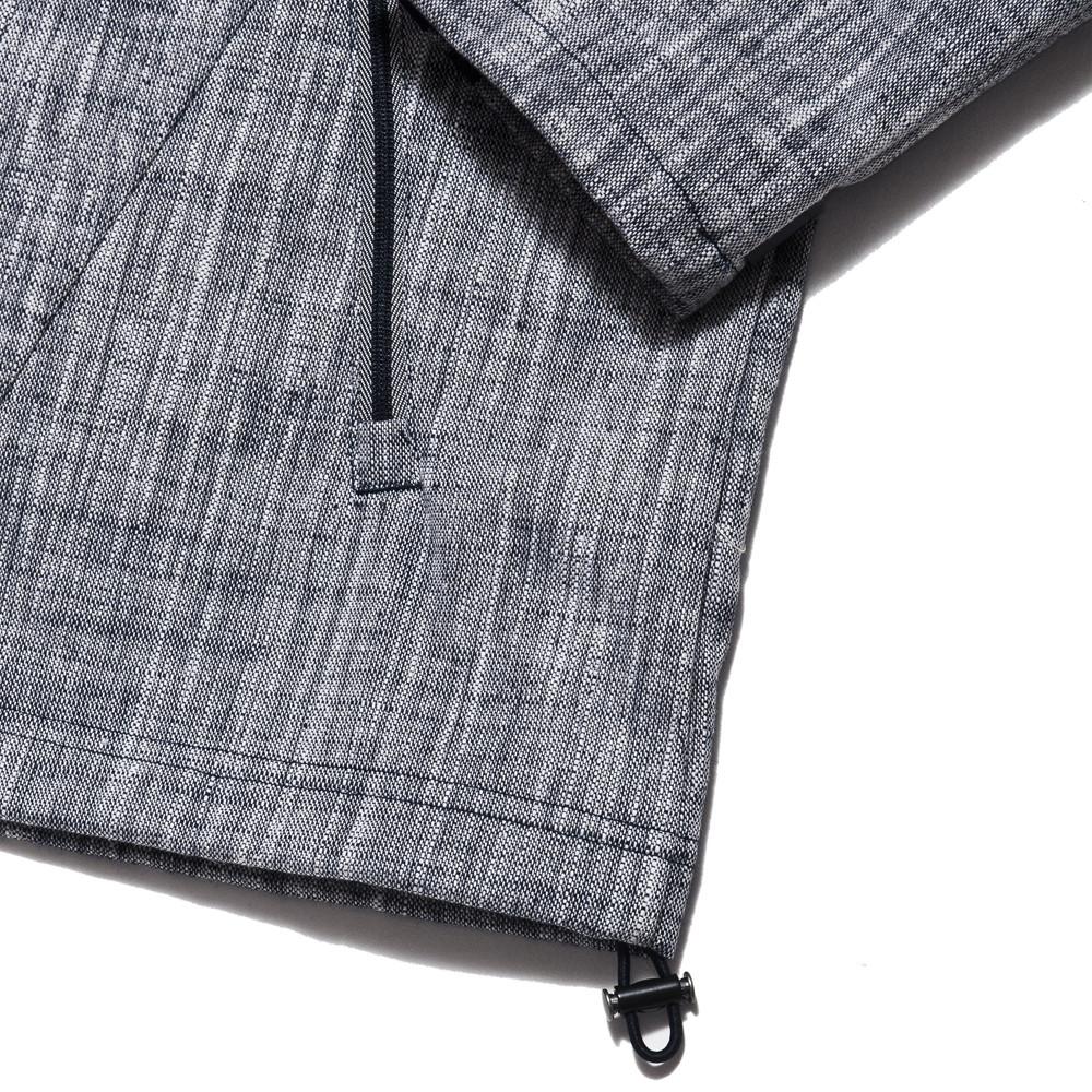 Adidas Chambreaker Track Jacket Grey at shoplostfound, detail