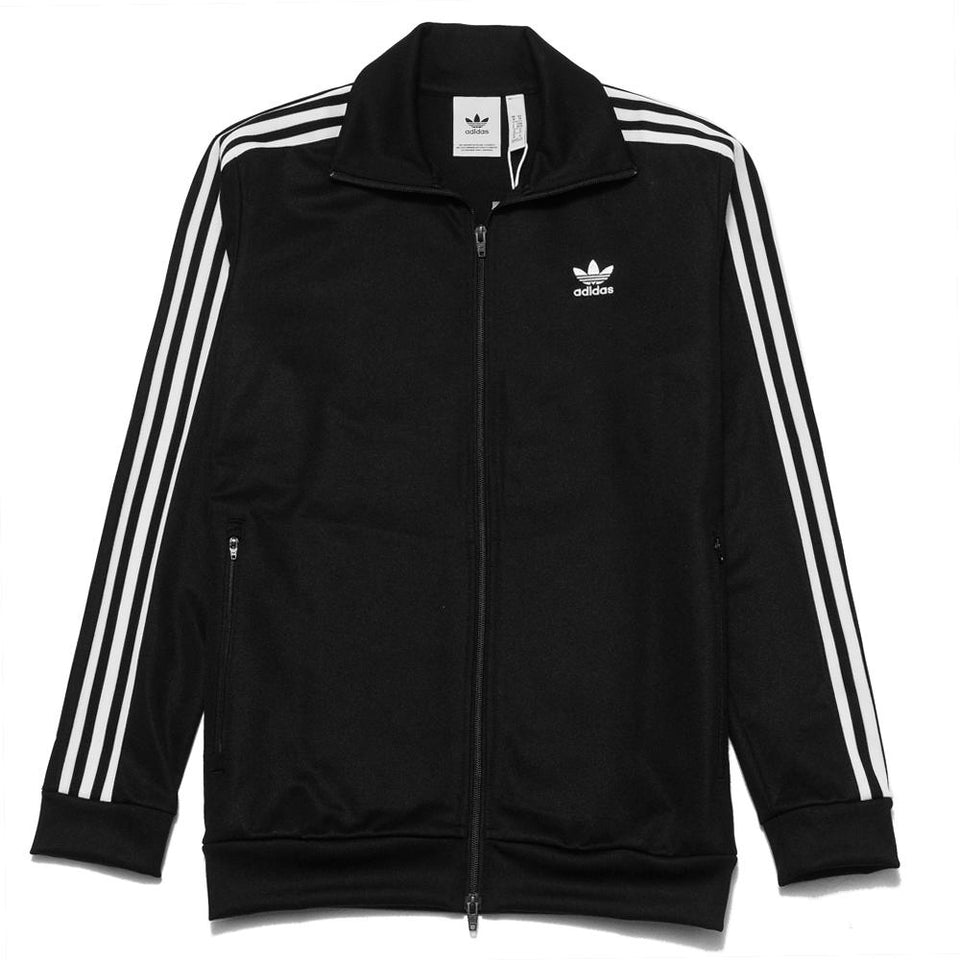 Adidas Originals Beckenbauer Track Jacket Black at shoplostfound, front