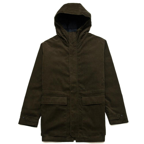 Adsum NYC Jetty Jacket Dark Green at shoplostfound, front