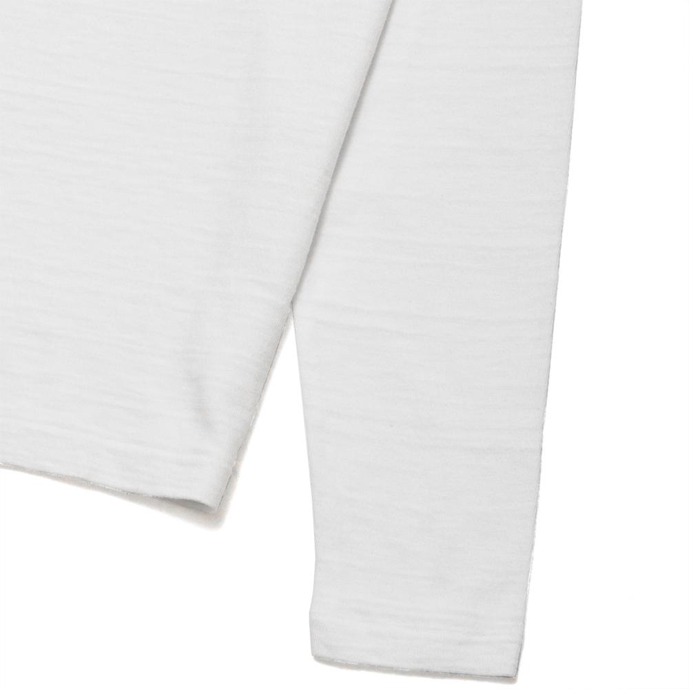 Adsum NYC Training Foundation Long Sleeve T-Shirt White at shoplostfound, detail