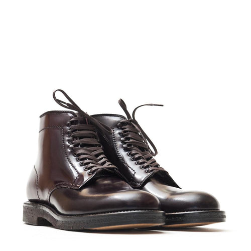 Alden Colour 8 Cordovan Plain Toe Boot with Crepe Sole at shoplostfound in Toronto, product shot