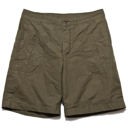 Arpenteur Olona Pima Gabardine Olive at shoplostfound, front