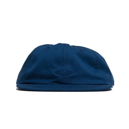 Battenwear Field Cap Navy Chino at shoplostfound, front