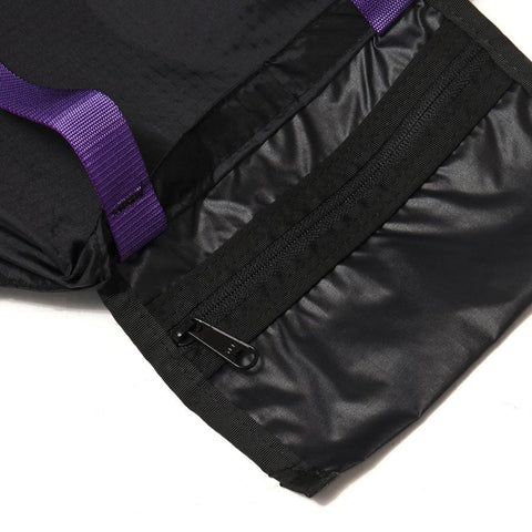Battenwear Packable Tote Bag Black/Purple at shoplostfound in Toronto, front