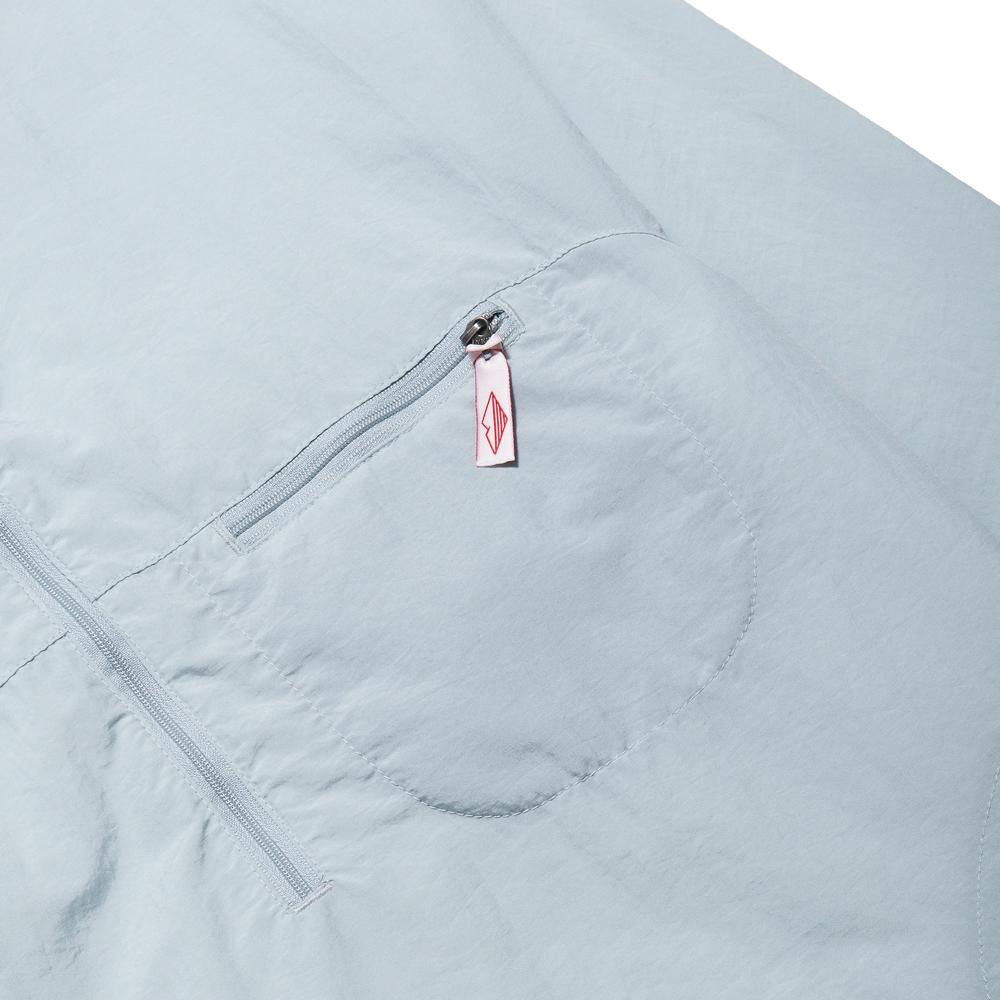 Battenwear Packable Windstopper Silver at shoplostfound, pocket