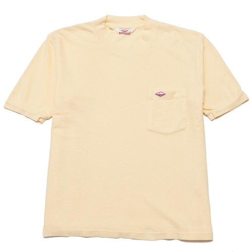 Battenwear Polo Tee Light Yellow at shoplostfound, front