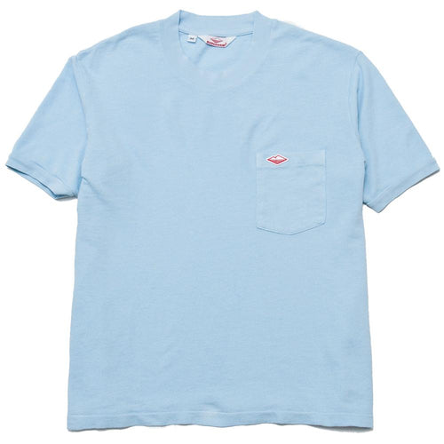 Battenwear Polo Tee Sky Blue at shoplostfound, front