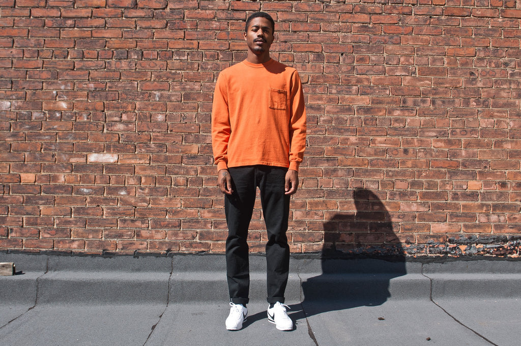 PAA Long Sleeve Pocket Tee at shoplostfound, fit