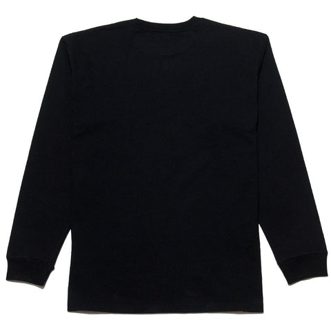 Carhartt W.I.P. L/S Chase T-Shirt Black at shoplostfound, front