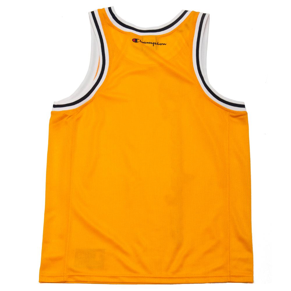 Champion City Mesh Tank Gold at shoplostfound, back