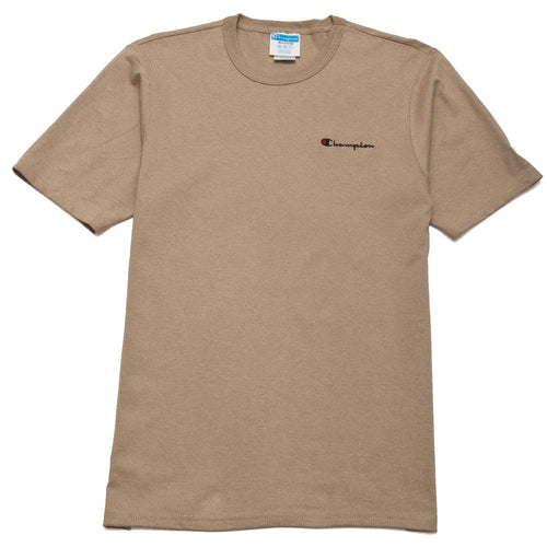 Champion Reverse Weave Tee Khaki at shoplostfound, front