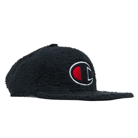 Champion Sherpa Baseball Hat Black at shoplostfound, front