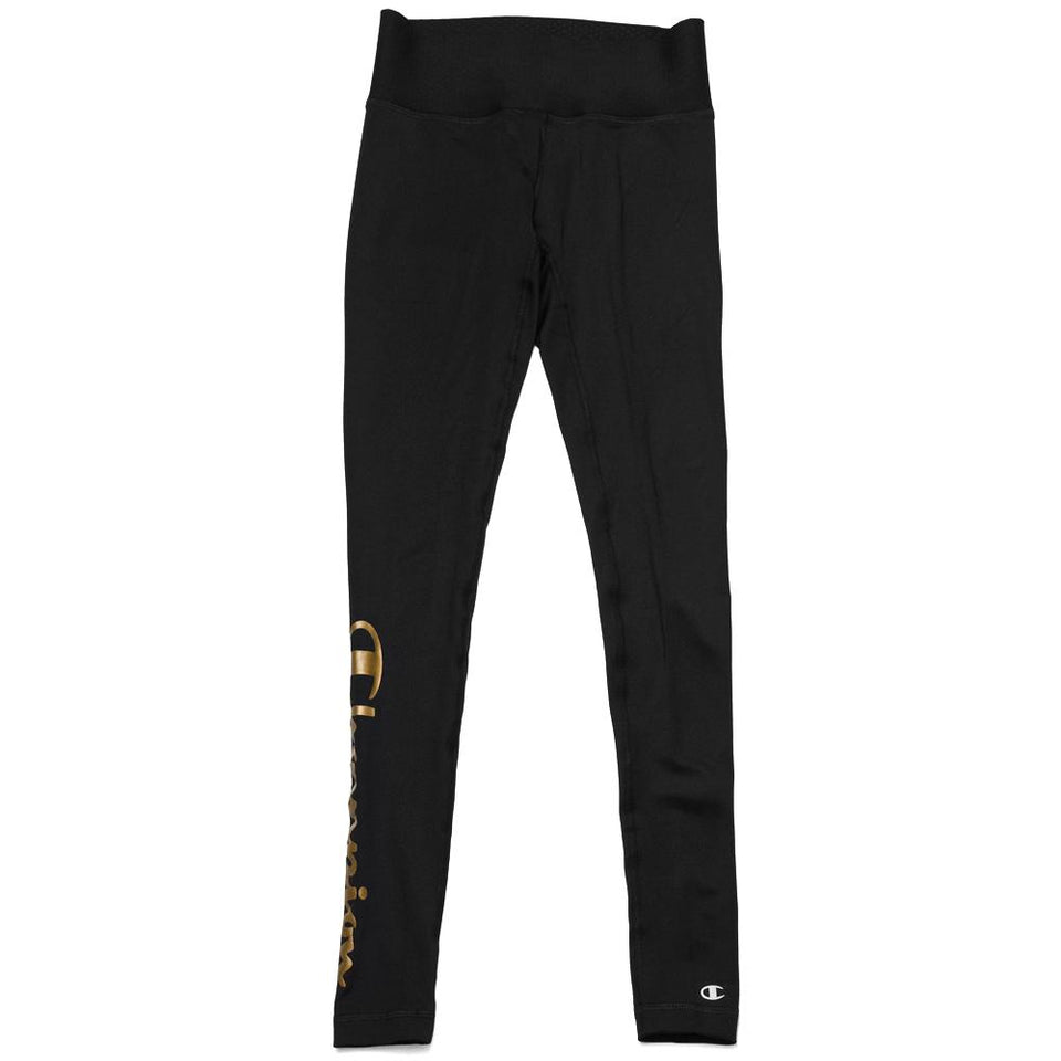 Champion W's Absolute Tights Black/Gold at shoplostfound, front
