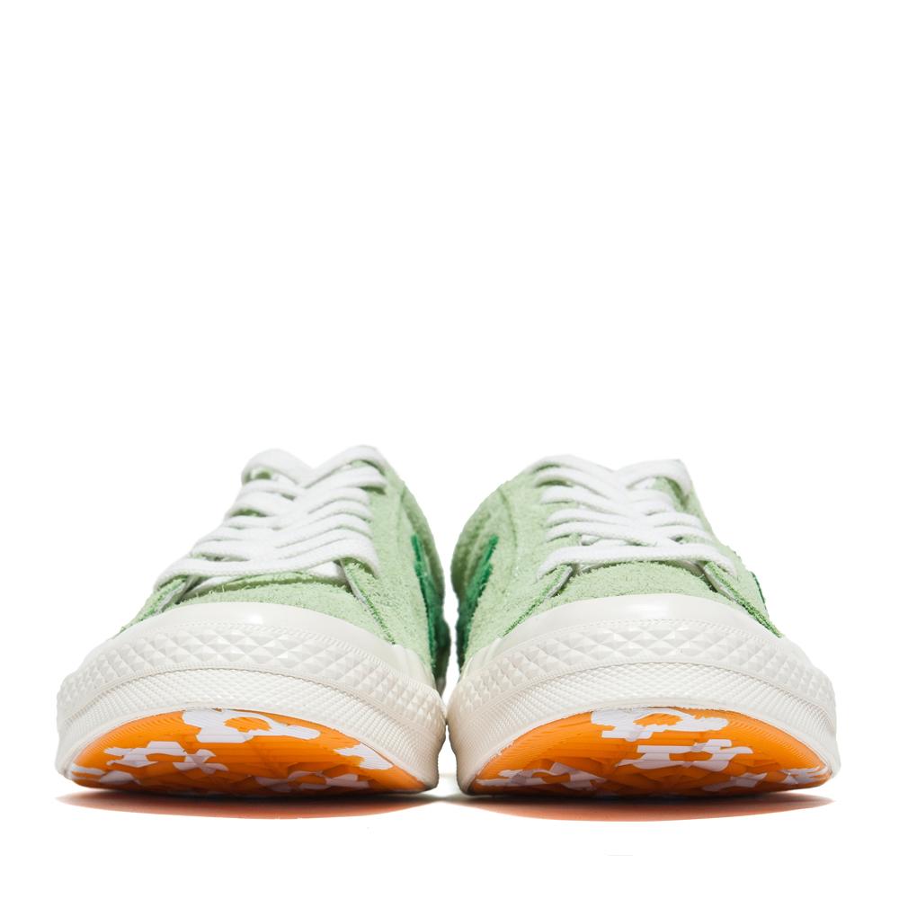 Converse GOLF Le FLEUR* OX Jade Lime at shoplostfound, front