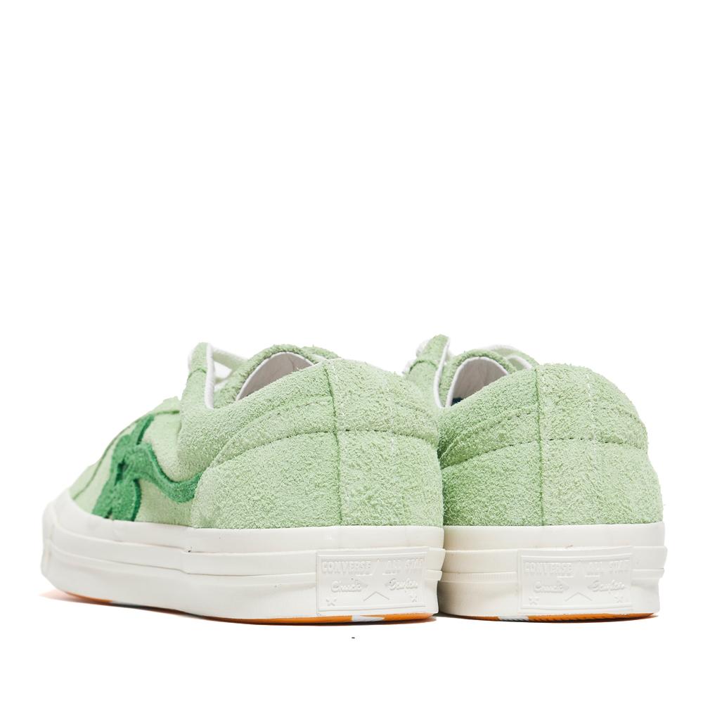 Converse GOLF Le FLEUR* OX Jade Lime at shoplostfound, back
