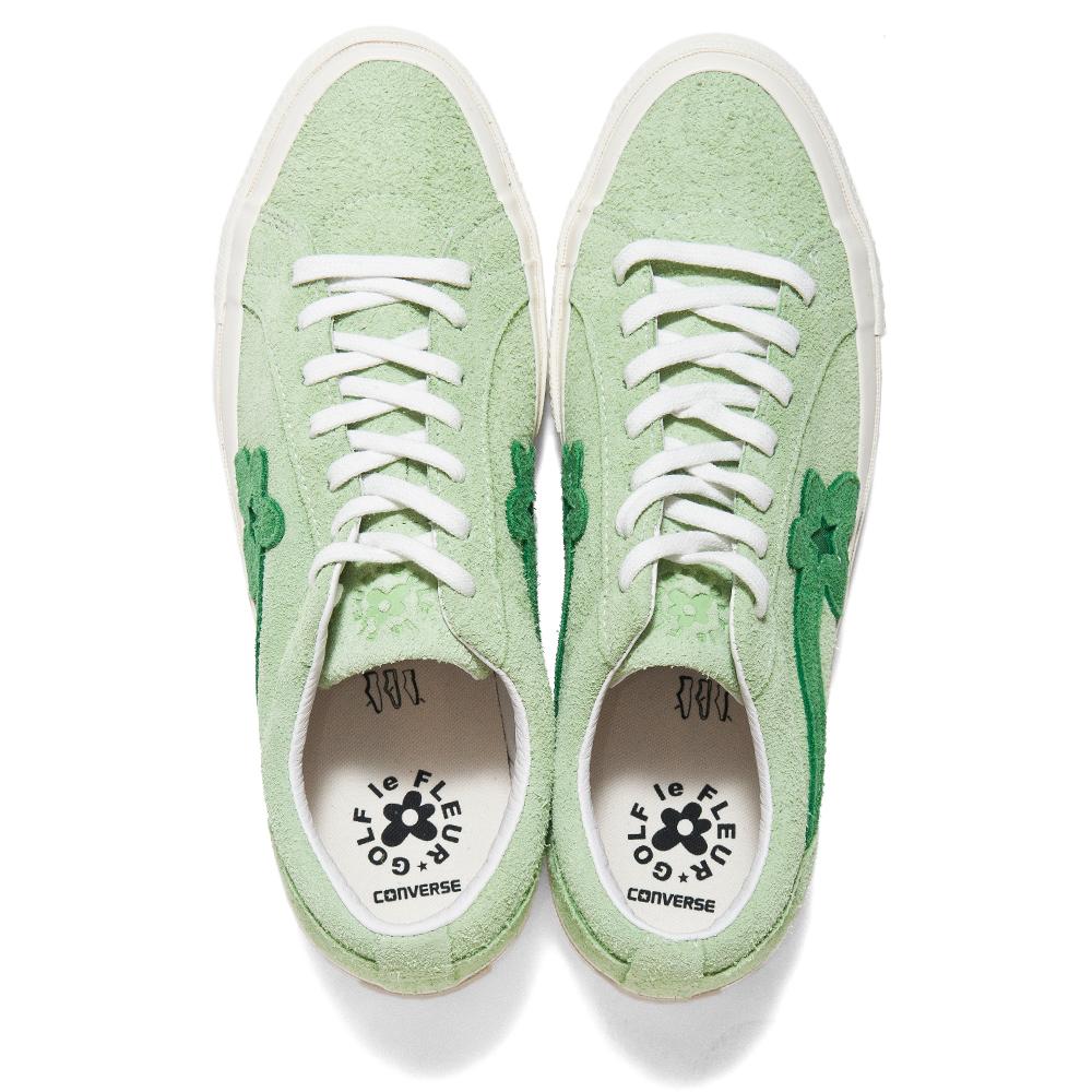 Converse GOLF Le FLEUR* OX Jade Lime at shoplostfound, top