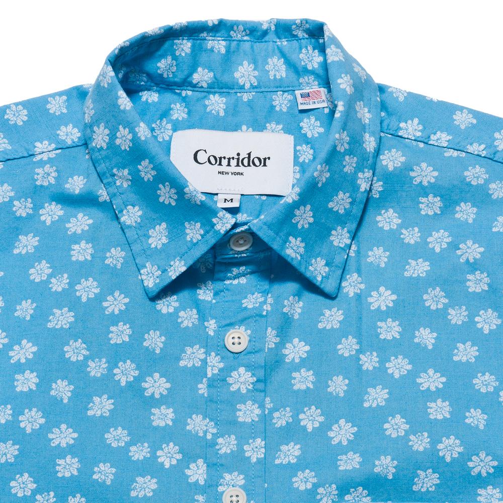 Corridor Serenity Floral SS at shoplostfound, neck