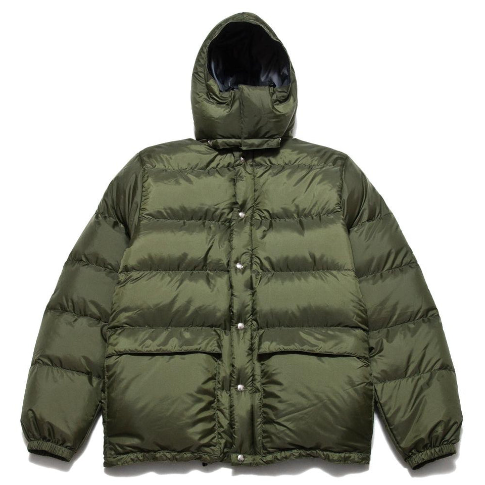 Crescent Down Works 60/40 Classico Parka Olive/Grey at shoplostfound, front