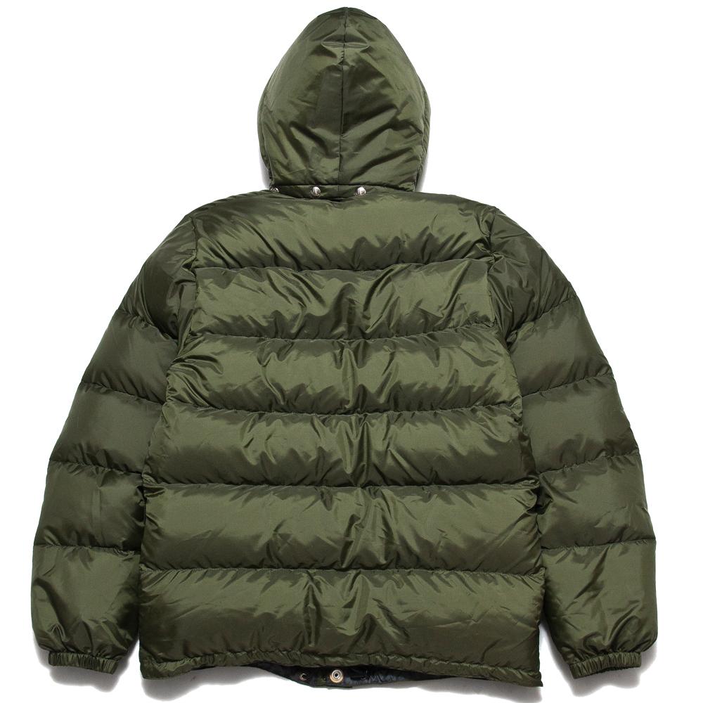 Crescent Down Works 60/40 Classico Parka Olive/Grey at shoplostfound, back