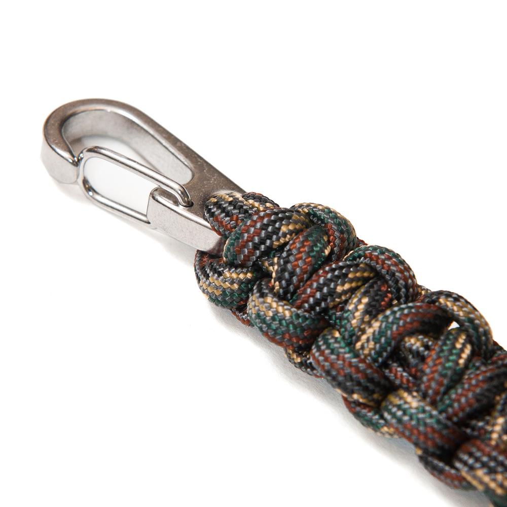 DSPTCH Mini Key Chain Camo/Stainless Steel at shoplostfound, detail