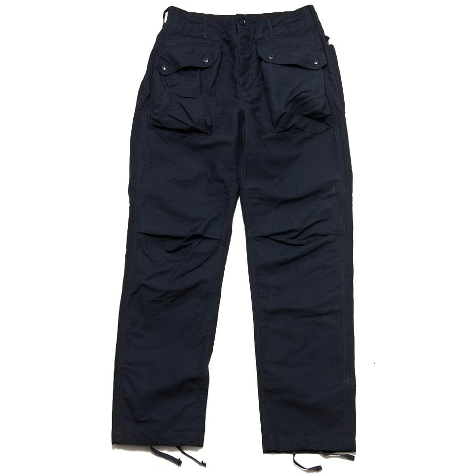Engineered Garments Cotton Double Cloth Norwegian Pant Dk. Navy at shoplostfound, front