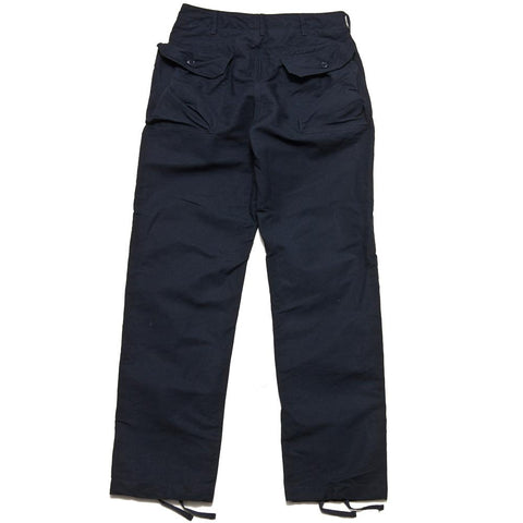 Engineered Garments Cotton Double Cloth Norwegian Pant Dk. Navy at shoplostfound, front