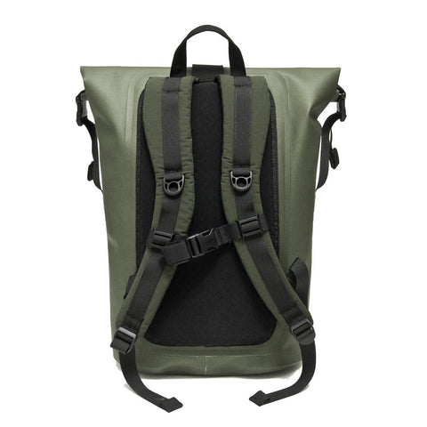 Filson Dry Backpack Green at shoplostfound, front
