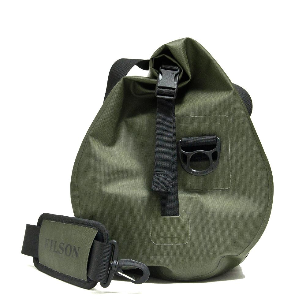 Filson Dry Medium Duffle Green at shoplostfound, side