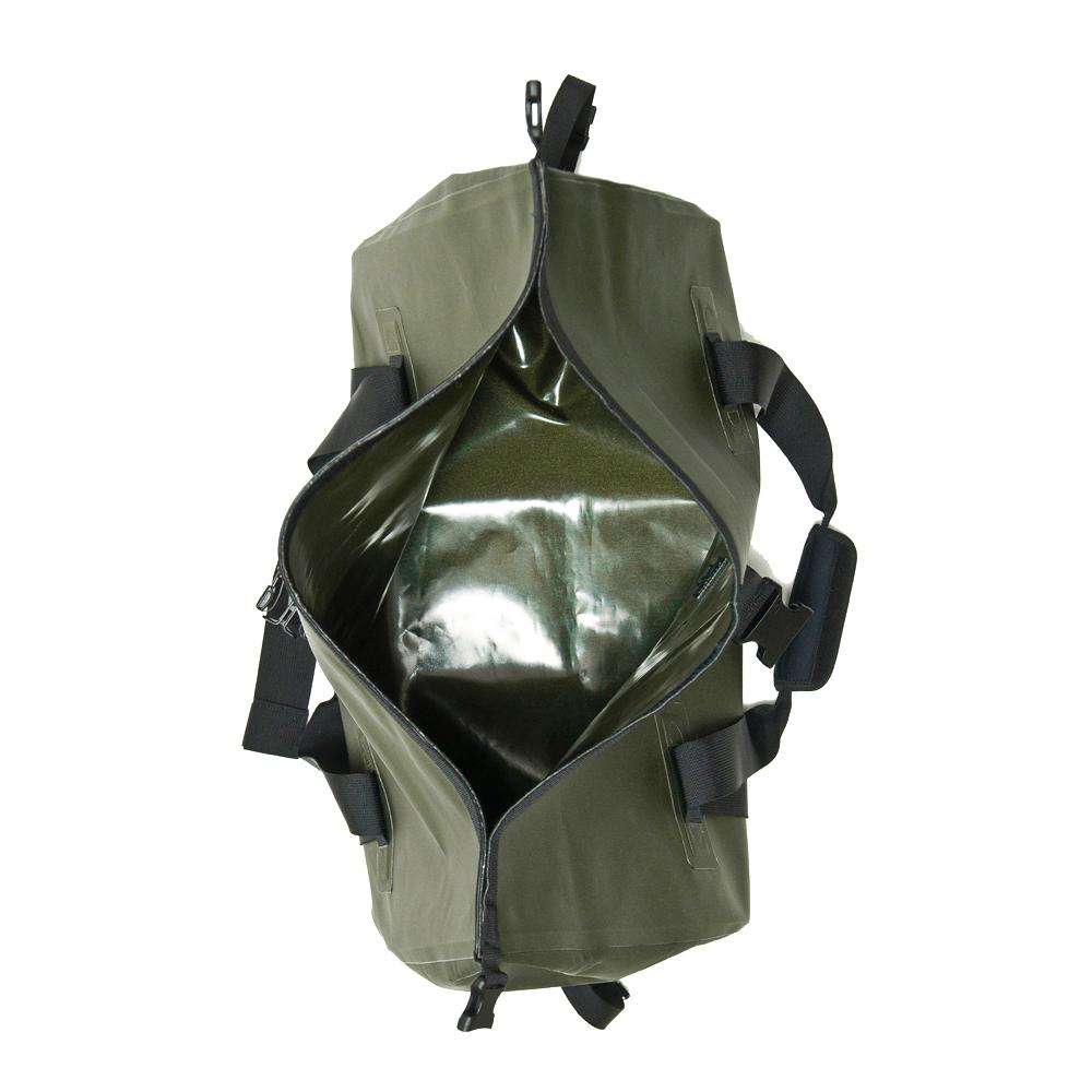 Filson Dry Medium Duffle Green at shoplostfound, inside