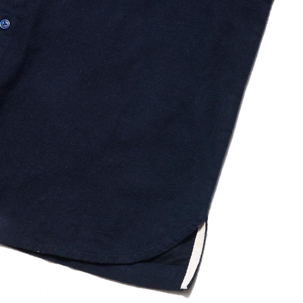 Garbstore NCB Slacker Shirt Navy at shoplostfound, detail