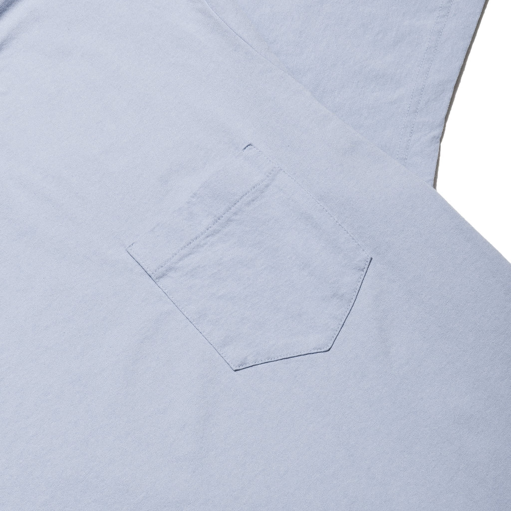 Homespun Dad's Pocket Tee Washed Blue at shoplostfound, pocket