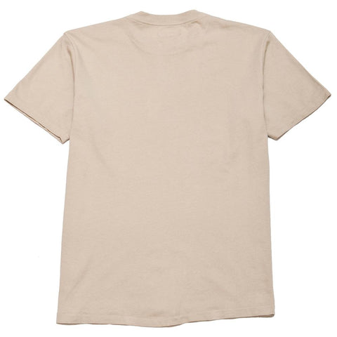 Lady White Co. Lite Jersey T-Shirt Beige at shoplostfound, front