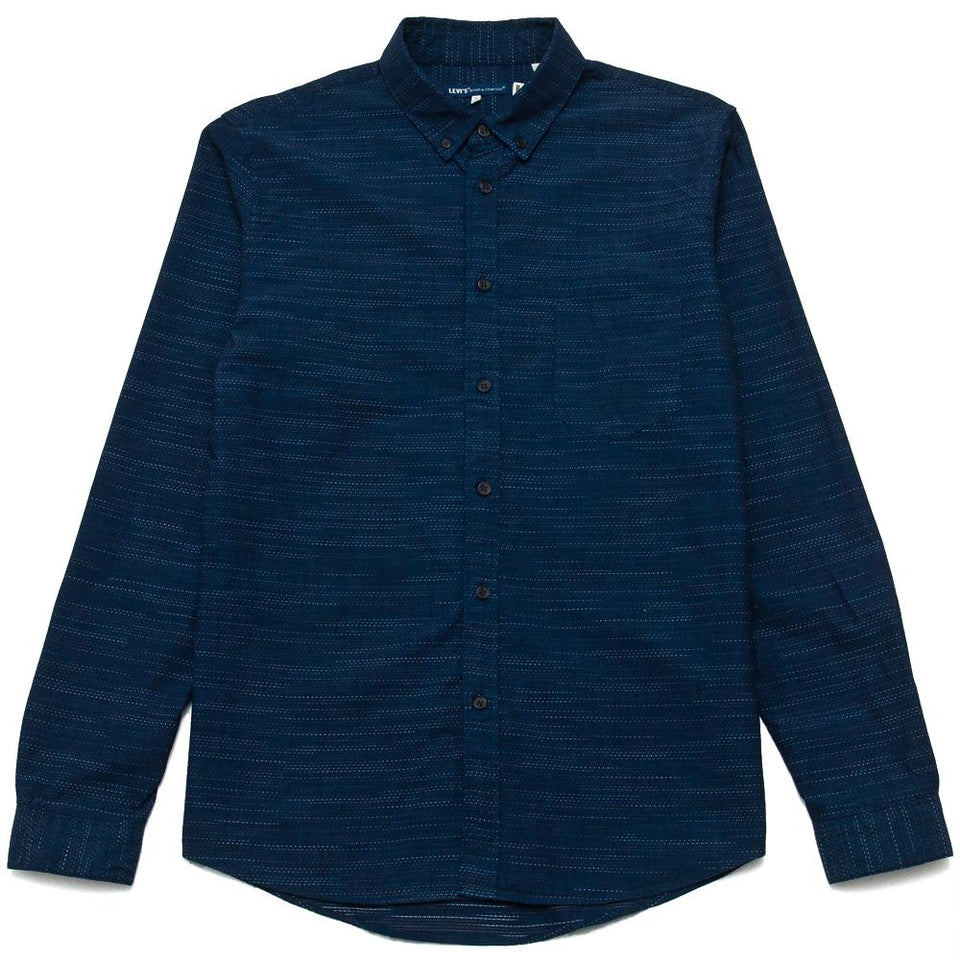 Levi's Made & Crafted Standard Floating Yarn Dobby Shirt at shoplostfound, front