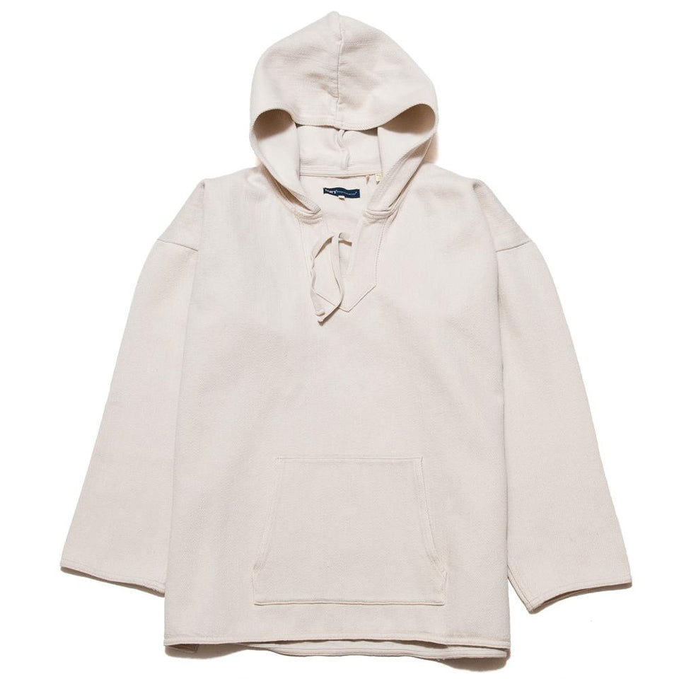Levi's Made & Crafted Woven Hoodie Pristine at shoplostfound, front