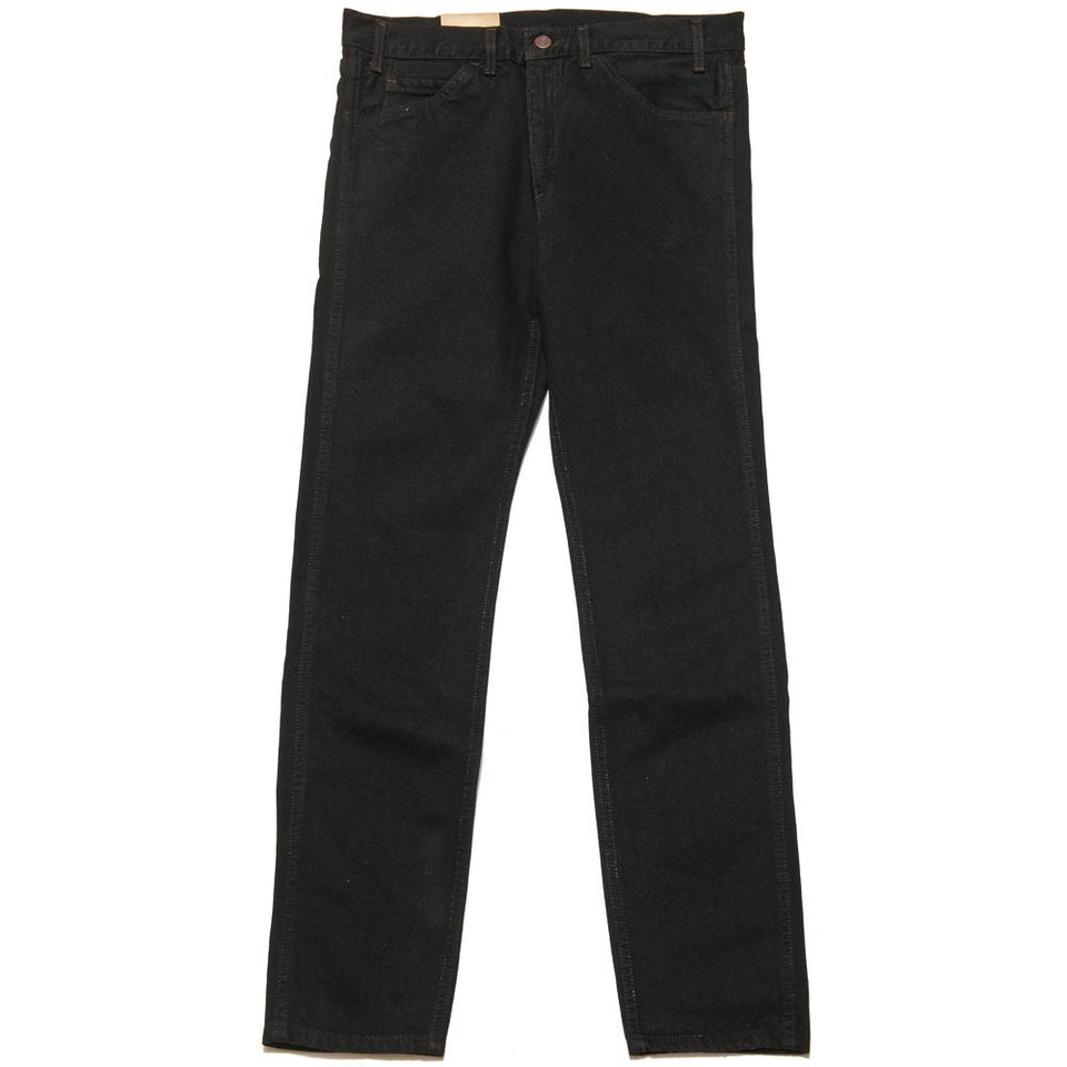 Levi's Vintage Clothing 1969 606 Jeans New Black Overdye at shoplostfound, front