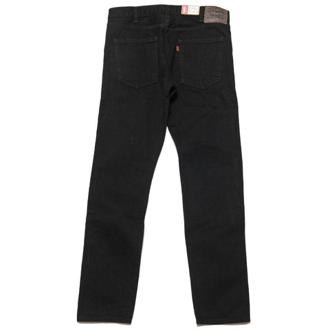 Levi's Vintage Clothing 1969 606 Jeans New Black Overdye at shoplostfound, front