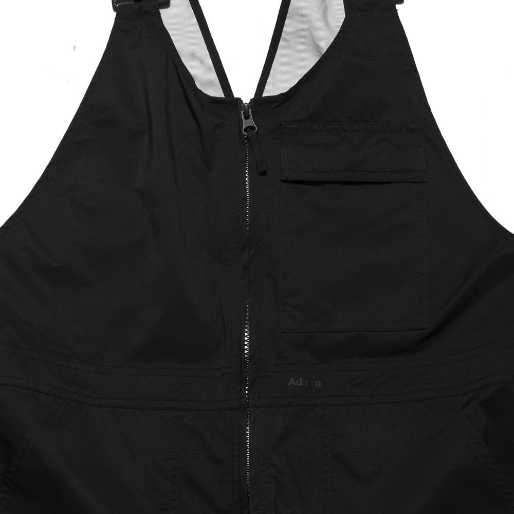Adsum NYC Black Overalls at shoplostfound in Toronto, chest pocket