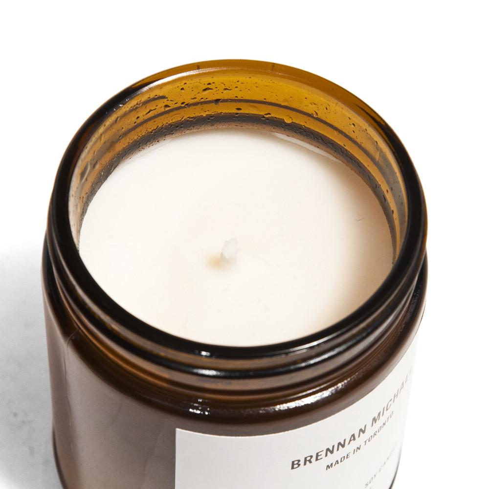 Brennan Michael Soy Candle Buck + Coppice at shoplostfound in toronto, open top