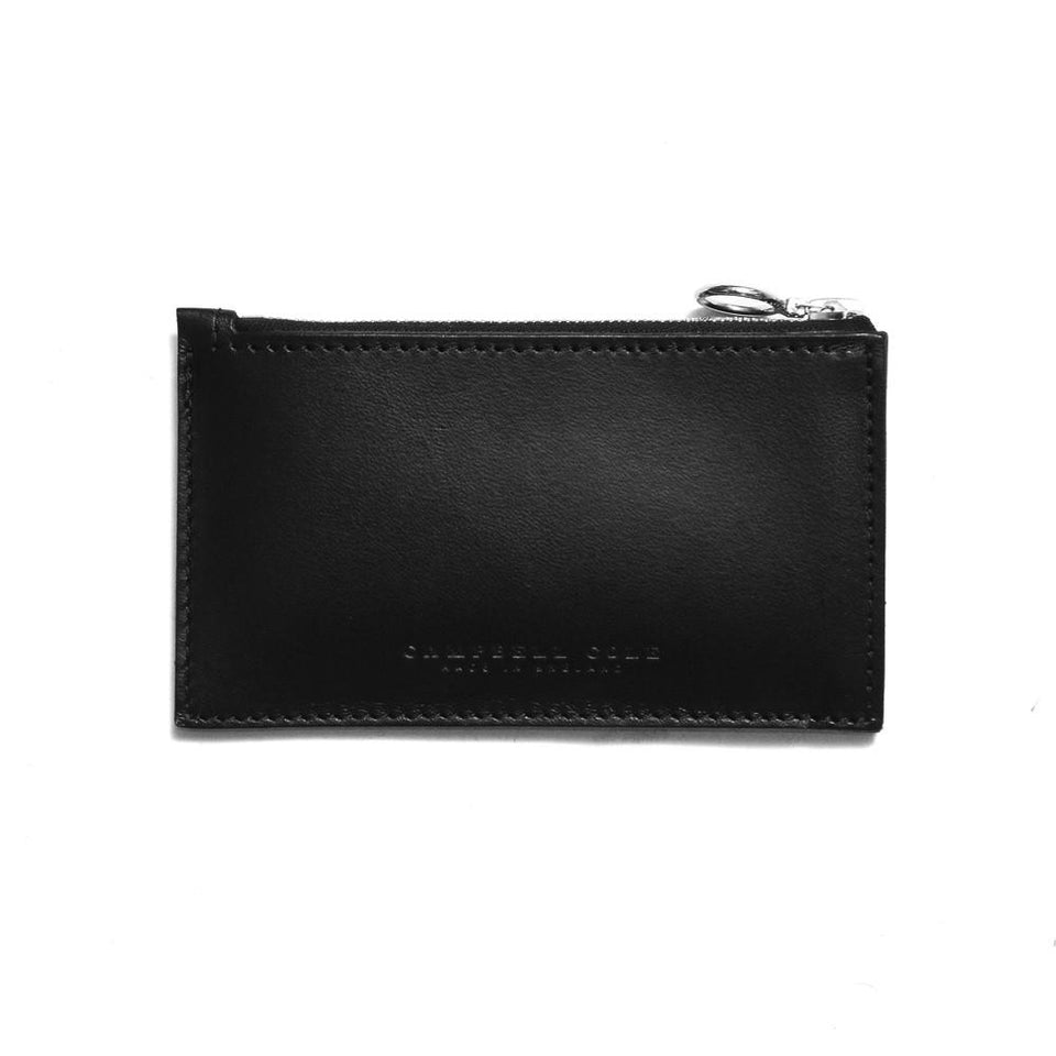 Campbell Cole Simple Coin Pouch Lanyard Black at shoplostfound in Toronto, front