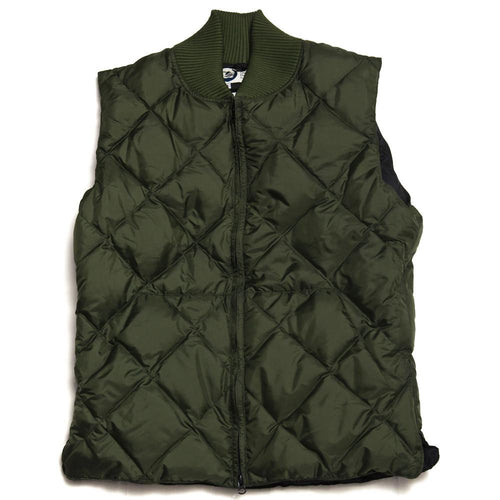 Crescent Down Works Custom Vest Olive/Black