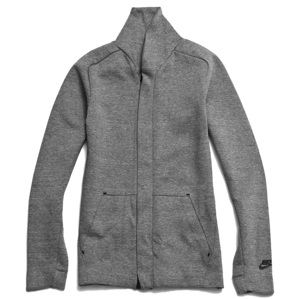 Nike Sportswear Tech Fleece Jacket Carbon Heather 805164-091 at shoplostfound in Toronto, front