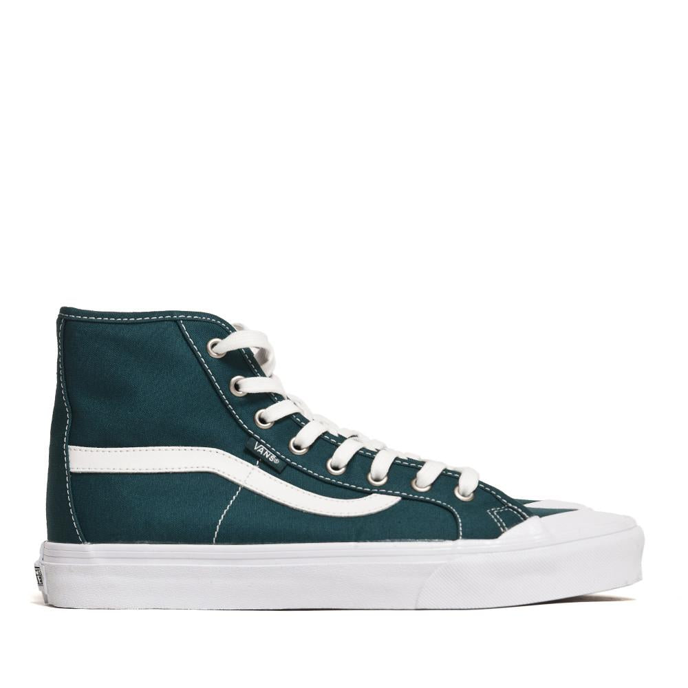 Vans Black Ball Sk8-Hi SF Deep Teal at shoplostfound in Toronto, side