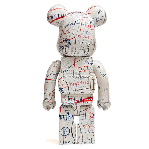 Medicom Toy x Jean-Michel Basquiat 1000% Bearbrick at shoplostfound, front