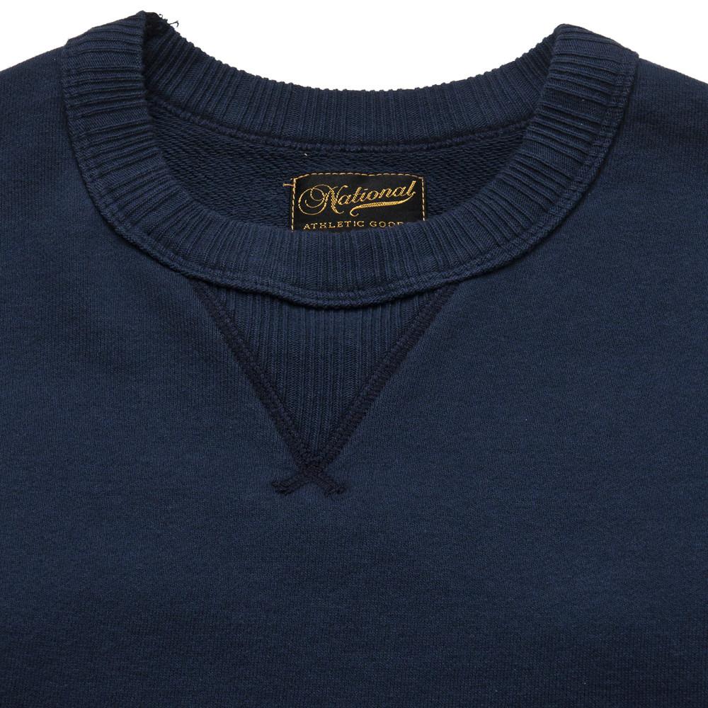 National Athletic Goods Navy Single V Warmup at shoplostfound in Toronto, collar