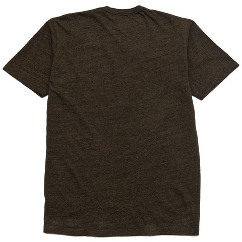 National Athletic Goods Pocket Tee Olive at shoplostfound, front