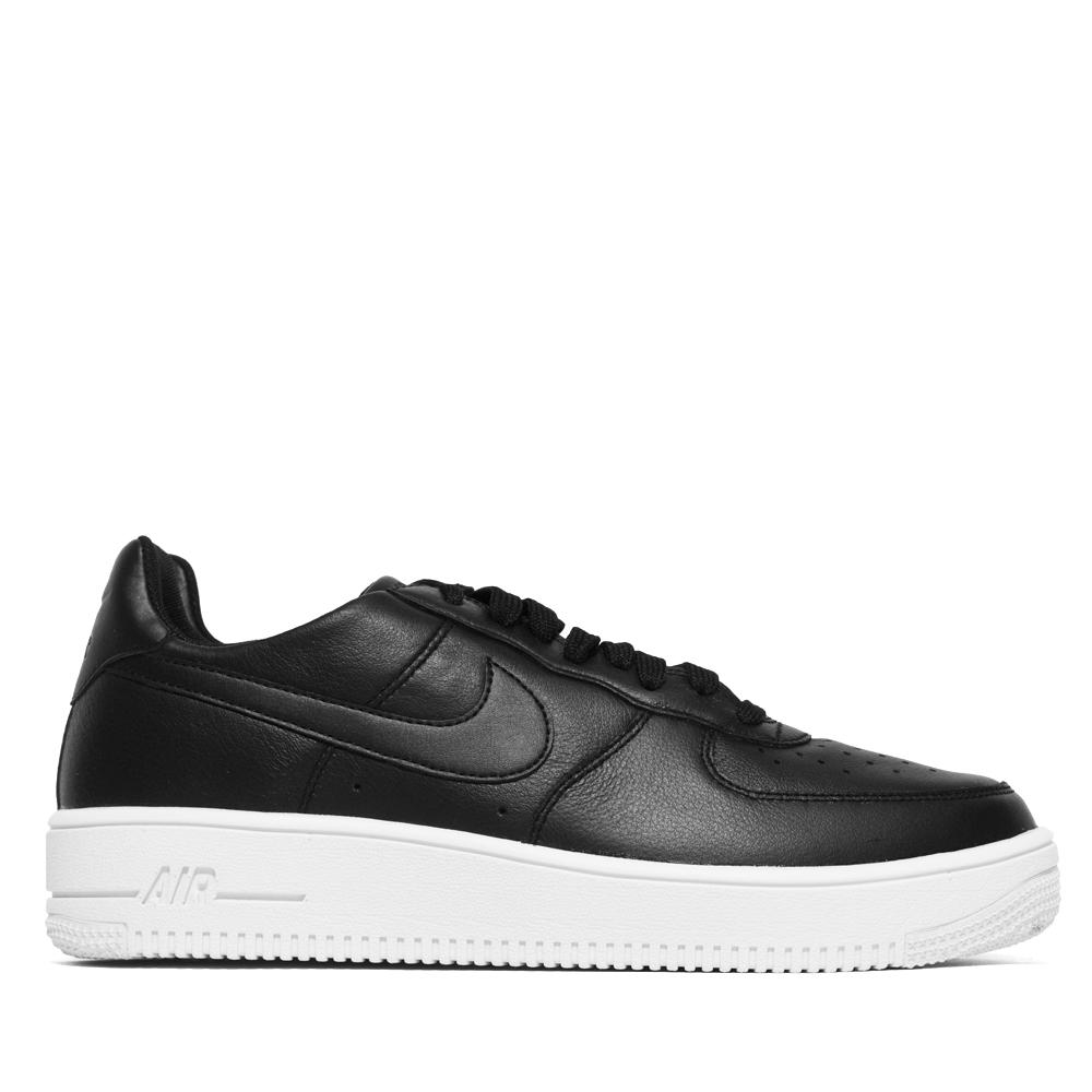 Nike Air Force 1 Ultraforce Leather Black at shoplostfound, side