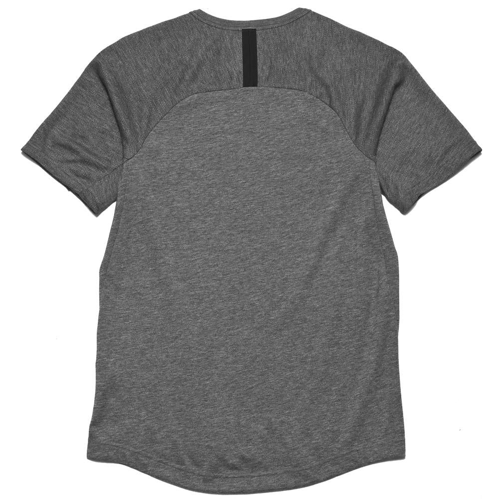 Nike Sportswear Bonded SS Top Carbon/Black at shoplostfound, back