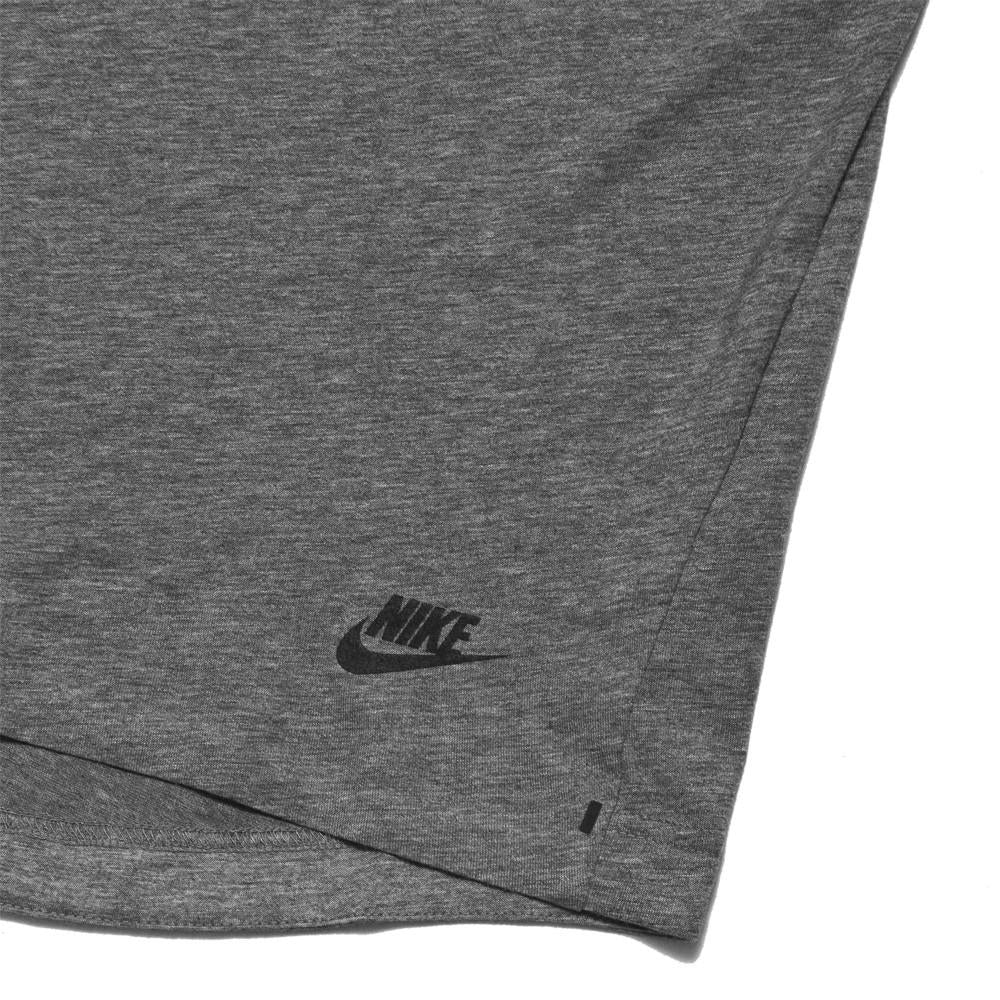 Nike Sportswear Bonded SS Top Carbon/Black at shoplostfound, detail